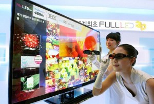 LED TV의 인기에 힘입어 우리 LED 산업이 크게 성장하고 있다.